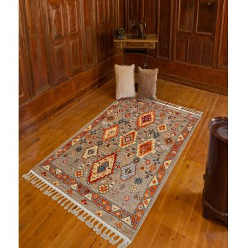 Covor de hol, 80048A , 80x150 cm, Poliester, Multicolor