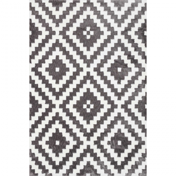 Covor modern Sintelon Creative 06GWG, poliester, model geometric, 70 x 140 cm ieftin