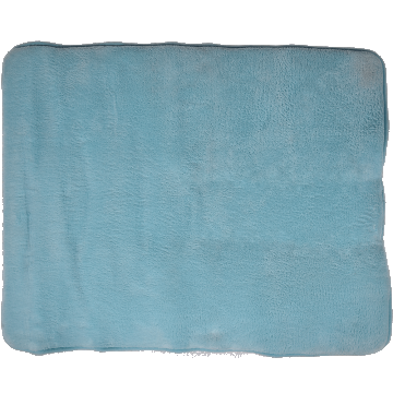 Covoras baie MSV Memory Foam, poliester, bleu, 50 x 70 cm