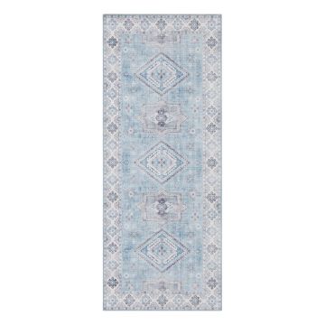 Traversă Nouristan Gratia, 80 x 200 cm, albastru deschis Traversă Nouristan Gratia, 80 x 200 cm, albastru deschis