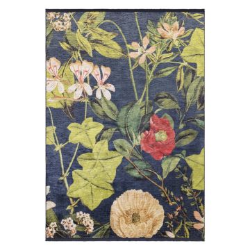 Covor albastru închis 120x170 cm Passiflora – Asiatic Carpets ieftin