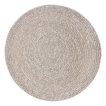 Covor crem rotund ø 120 cm Desert – Hanse Home