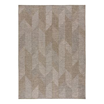 Covor de exterior bej 190x290 cm Oria – Universal