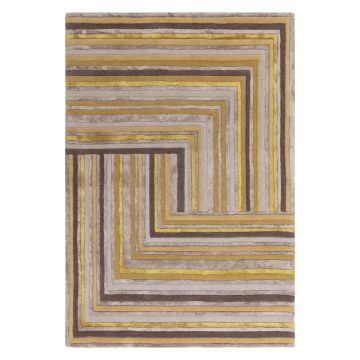 Covor galben ocru din lână 200x300 cm Network Gold – Asiatic Carpets