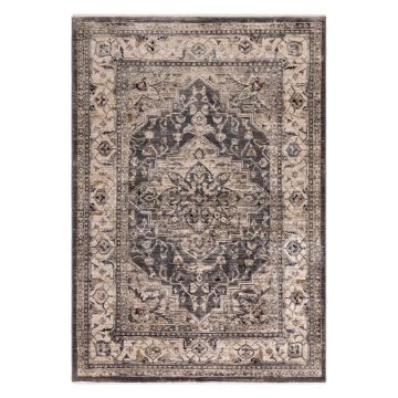 Covor gri antracit 200x290 cm Sovereign – Asiatic Carpets ieftin