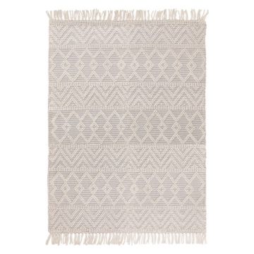 Covor gri deschis din lână 200x290 cm Asra – Asiatic Carpets
