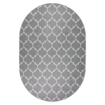 Covor gri deschis lavabil 120x180 cm – Vitaus