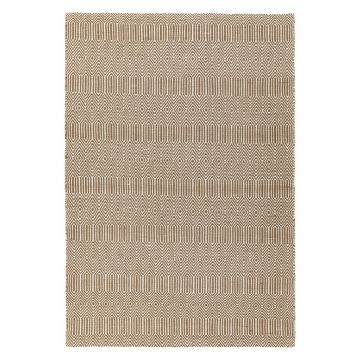 Covor maro deschis din lână 120x170 cm Sloan – Asiatic Carpets ieftin