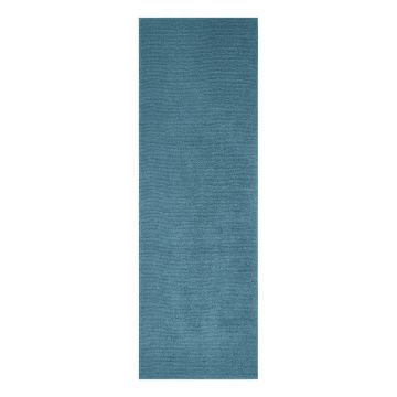 Covor Mint Rugs Supersoft, 80 x 250 cm, albastru închis