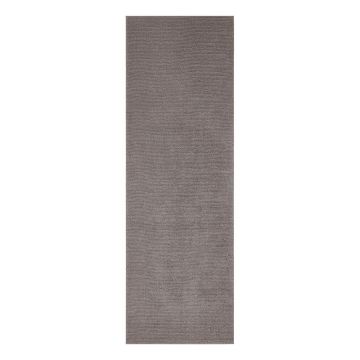 Covor Mint Rugs Supersoft, 80 x 250 cm, gri închis