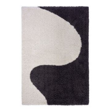 Covor negru-alb 120x170 cm – Elle Decoration