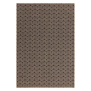 Covor negru/bej 120x170 cm Global – Asiatic Carpets ieftin