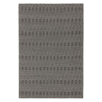 Covor negru din lână 100x150 cm Sloan – Asiatic Carpets ieftin