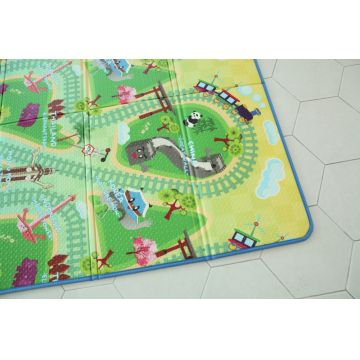 Saltea Sobble Asian Train Tour pliabila 1.4m 100 sigura eco-friendly Multicolor